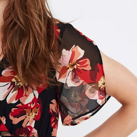 Madewell‎ lTulip-Sleeve Dress - Picture 4 of 5